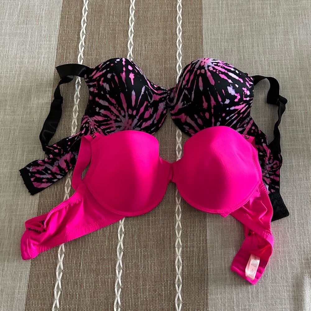 Two brand new Juicy Couture bras.